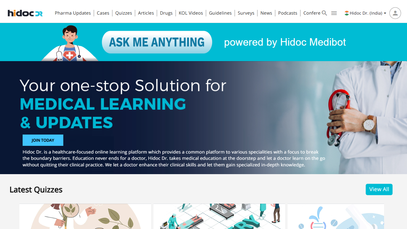 Review of HiDoc Dr. Website (UI/UX Perspect)